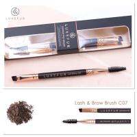 Luxefur Copper Pro Brush #C07 Lash &amp; Brow Brush แปรงแต่งขนตาและคิ้ว