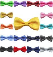 Children Fashion Formal Cotton Bow Tie Kid Classical Dot Bowties Colorful Butterfly Wedding Party Pet Bowtie Tuxedo Ties Boy Boys Clothing