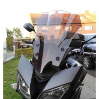 Motorcycle Double Bubble Windshield WindScreen Screen For 2015 2016 2017 Yamaha FJ 09 FJ09 MT09 MT 09 Tracer 900 Smoke Black