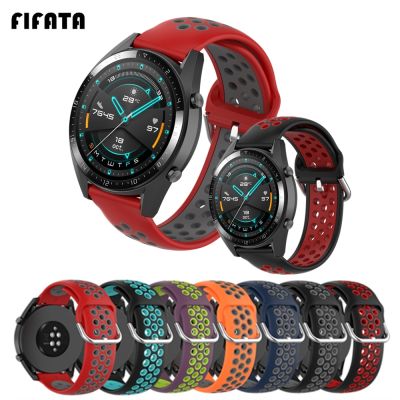 Silicone Strap For Huawei Watch GT2 GT3 46mm 42mm Wrist Strap For Honor Magic 1/2 46mm Watchband Bracelet correa