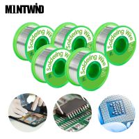 MOUNTWIND Lead-Free Solder Wire Sn99.3Cu0.7 Tin Solder Wire 2.2% Rosin 0.5/0.8/1.0/1.2mm For Soldering BGA Repair PCB SMT SMD