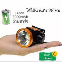 สินค้าพร้อมLED ไฟฉายคาดหัว แบตเตอรี่ลิเธียม3000mAh KM-2871ขนาดเล็ก ไฟฉายติดศรีษะ ไฟฉายติดหน้าผาก ใส่เดินป่าผจญภัย กรีดยาง