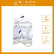 Túi đựng nước tiểu van ngang T, van thẳng, An Phú, Túi 10 chiếc