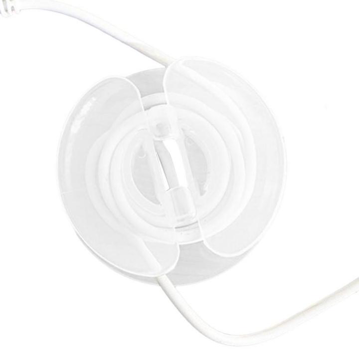 cable-winder-cord-organizer-adhesive-cable-management-charging-cord-organizer-round-transparent-travel-box-cable-management-for-wrapping-earbuds-and-cords-home-classroom-use-designer