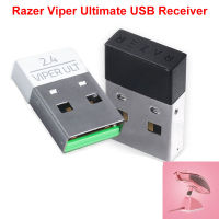 Razer Viper เมาส์ไร้สายสำหรับเล่นเกมสองโหมดอุปกรณ์ทดแทน USB2.4G สีดำสีชมพูคริสตัลปรอท