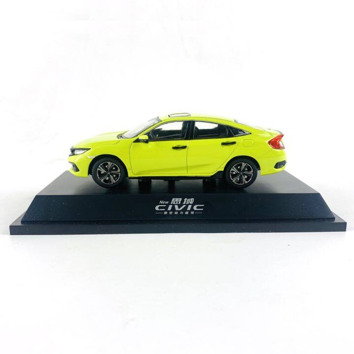 1-43-scale-honda-2019-civic-coupe-simulation-diecast-alloy-car-model-collectibles-static-ornament-gift-toy