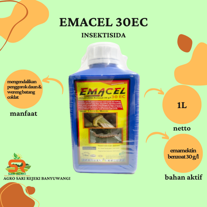 Emacel Ec L Insektisida Pembasmi Ulat Lazada Indonesia