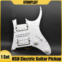 HSH โหลดกีตาร์ไฟฟ้า Prewired Pickguard Pickup เซรามิค Double Colis Humbucker Pickups สำหรับ ST Electric Guitarra