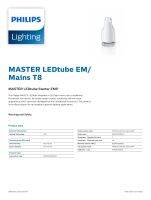 MASTER LEDtube Starter EMP สตาร์ทเตอร์ EMP50 สำหรับหลอด T8 ฟลูออเรสเซนต์