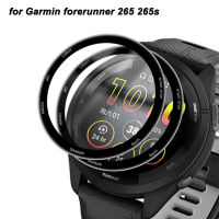 ปกป้องหน้าจอ PMMA 3D แบบเต็มพื้นที่สำหรับ Garmin Forerunner 265 /Forerunner 265S