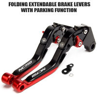 For HONDA NC750 700 SX NC700S NC700X Motorcycle CNC Adjustable Folding ke Clutch Levers Handle Grip With parking function