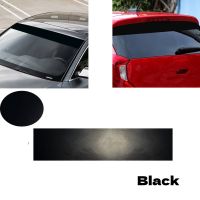 1Pc Gloss Black Sun Strip Universal Car Van Windscreen Sunstrip สติกเกอร์รถกระจกหน้ารถ Sun Strip 140X20ซม.55X8