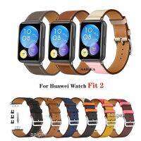 （Bar watchband）สายหนังพร้อมขั้วต่อ ForWatch2สร้อยข้อมือทดแทนใหม่/Fit2