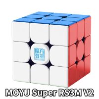 !ใหม่![Funcube] MOYU ซูเปอร์ RS3M V2 2023 Moyu RS3M V2 Maglev Ball Magic Core ลูกบาศก์ความเร็วมายากล Clouth 3X3x3 RS3M