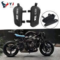 For HONDA VFR 1200F VFR1200F/DCT CBR400R CBR600F4I CBR500R Motorcycle Side Package Modified Hard Shell Triangle Bag Kit Black