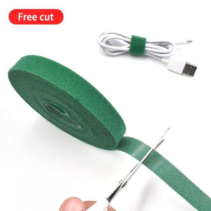 plant-ties-15mm-x-5-meters-green-plant-binder-adhesive-and-garden-tien-lants-cable-flower-cucumber-grape-rattan-holder-protect-adhesives-tape