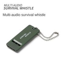 Outdoor camping High decibel emergency rescue whistle Outdoors survival High tone multi-function equipment Explore Hiking Survival kits