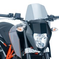 ☼№☑QMSTART กระจกรถจักรยานยนต์แข่งรถกระจกบังลมที่เบนทางลมสำหรับ KTM 690ดยุค2012 2013 2014 2015 2016 2018 2017