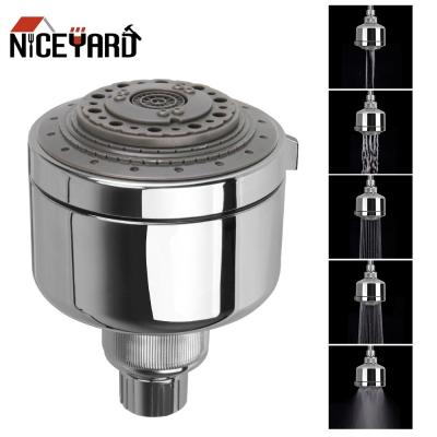 NICEYARD Full Function Shower Head Multifunction Pressurized Water-saving Rotating Top Sprinkler Bathroom Accessories Showerheads