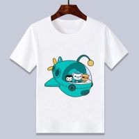 2023 newcartoon Anime Octonauts White barnacles kwazii peso shellington T เสื้อสำหรับชายและหญิง4 6 8 10 12 14 T