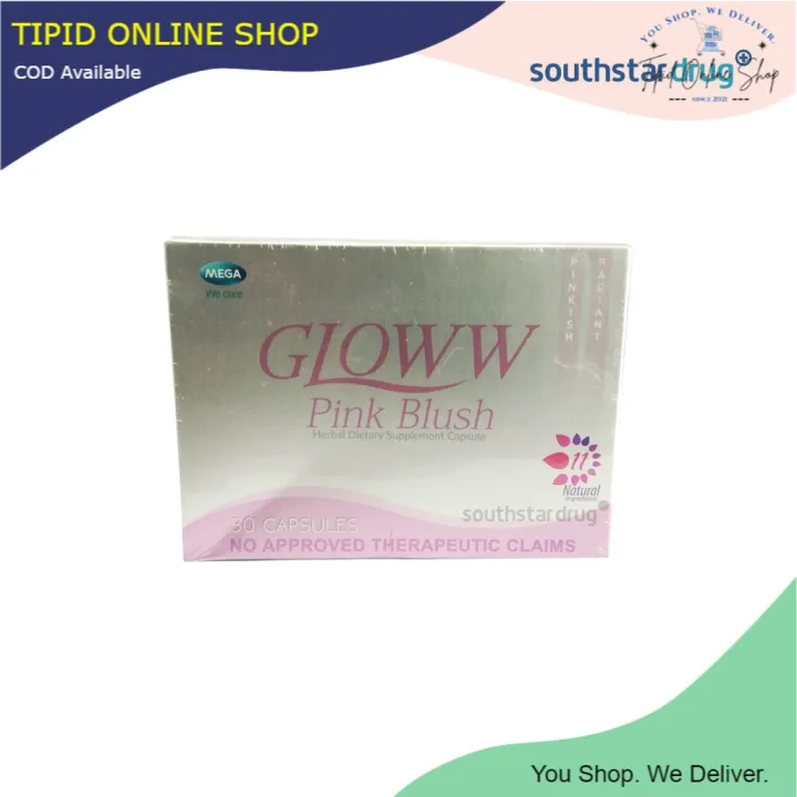Gloww Pink Blush Capsule 30s Lazada PH