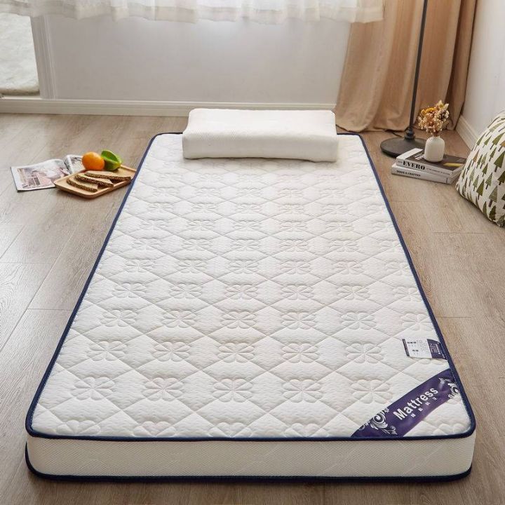 ที่นอนยางพารา-5-ฟุต-topper-6ฟุต-ที่นอนยางพารา-3-5-ฟุต-ที่นอนยางพารา-6ฟุต-ที่นอนยางพาราธรรมชาติบ้านสองหลังพร้อมกับผ้าฝ้าย-tatami-single-student-dormitory-cushion-mattress