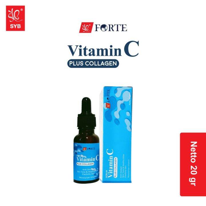 SYB Forte Serum Vitamin C Plus Collagen 20ML CVS KOSMETIK Lazada