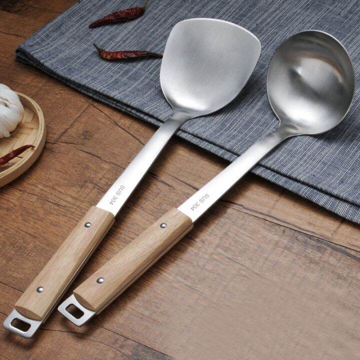 wooden-handle-wok-spatula-304-stainless-steel-spatula-cooking-utensils-spoon-long-handle-large-size-turner-fried-steak-shovel