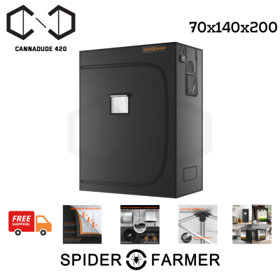 [ส่งฟรี] เต็นท์ปลูกต้นไม้ Spider Farmer® 55”x28”x80” เต๊นท์ 140cm x 70cm x 200cm Indoor Grow Tent