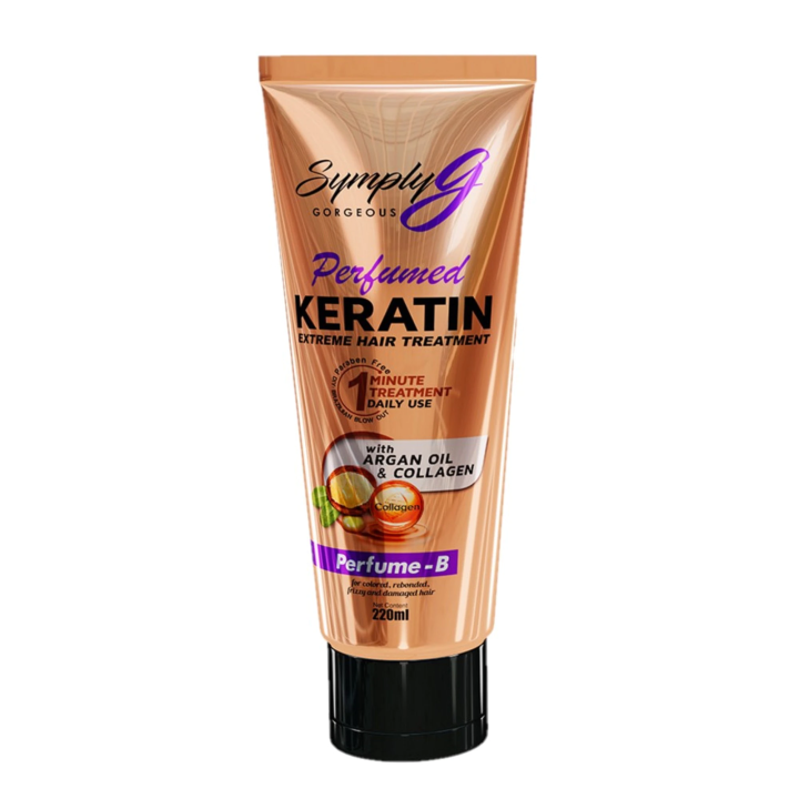 SYMPLY G Keratin Extreme Hair Treatment With Argan Oil & Collagen