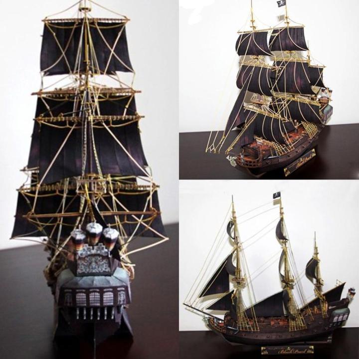 handmade-ของเล่นโมเดลเรือใบขนาด-45-ซม-1-200