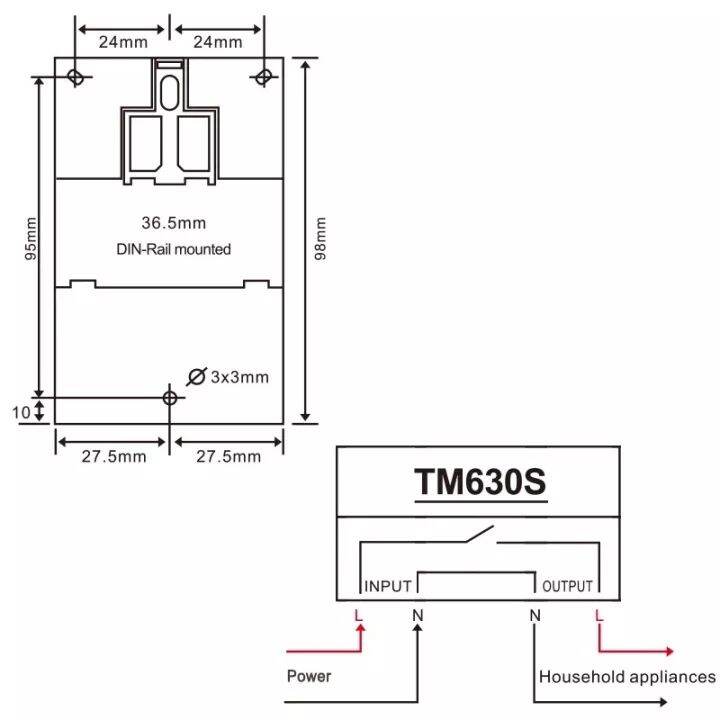 gregory-timer-switch-30a-เครื่องตั้งเวลา-เปิด-ปิด-อุปกรณ์ไฟฟ้า-อัตโนมัติ-7-วัน-24-ชั่วโมง-ความละเอียด-1-วินาที-มีให้เลือกตามการใช้งาน-220vหรือ-12v