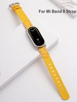 【LZ】 Original Band for Xiaomi Mi Band 8 Strap Fashion Leather Replacement Wristband Miband Belt 8 NFC Correa MiBand 8 Canvas Bracelet