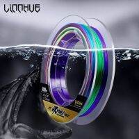 [HOT LIAXLLWISAAZH 534] LINNHU Multicolor W8 W4 PE สายตกปลาถัก100M 150M 4/8 Strands Japan Multifilament Super Power สาย PE 0.4/0.6/0.8/5/6/8