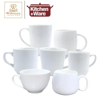 150/220/300ml Thick Body Ceramic Coffee Cup and Saucer for Flat