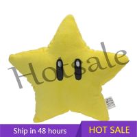 【hot sale】 ♣ B32 Super Mario 20cm Small Yellow Star Five-Pointed Plush Doll