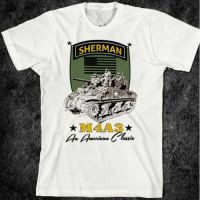 JHPKJMilitary T-Shirt US Tank Armor Army Marines Sherman Artillery Combat Veteran Cotton Short Sleeve O-Neck Mens T Shirt New S- 4XL 5XL 6XL