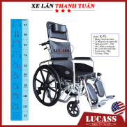 Xe lăn khung nhôm Lucass X7L đa tiện ích