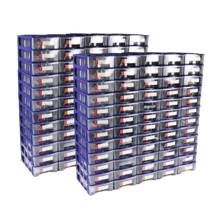 1/2PCS Plastic Organizing Boxes Stackable Hardware Parts Tool Organizer Tool Case Component