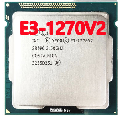 Xeon 1270v2 E3 E3-1270 E3 1270 V2 3.5 GHz Quad-Core เครื่องประมวลผลซีพียู8M 69W LGA 1155เครื่องประมวลผลซีพียูซีพียูตั้งโต๊ะ