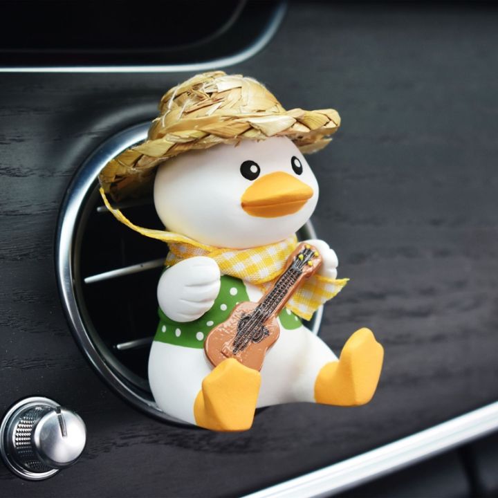 Auto Air Outlet Fragrance Clip Personalized Cute Duck Car Aroma Diffuser