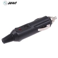 【LZ】❀  12V 24V car cigarette lighter plug with light without wire socket converter