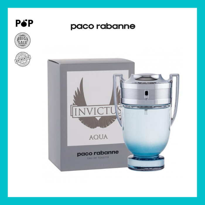 Paco Rabanne Invictus Aqua EDT 100ml Lazada PH