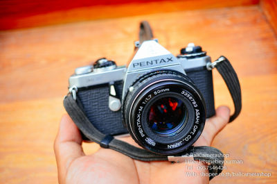 ขายกล้องฟิล์ม Pentax ME สุดยอดแห่งความ Classic ทนทาน ใช้ง่าย ถ่ายรูปสวย พร้อมเลนส์ 50mm F1.7 Serial 1353834