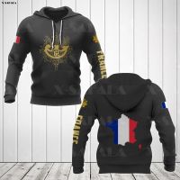 Xzx180305 Frech arm color of arms gold Camo 3D loaded man female zipper Hooded Sweatshirt hooded Jersey tracksuit