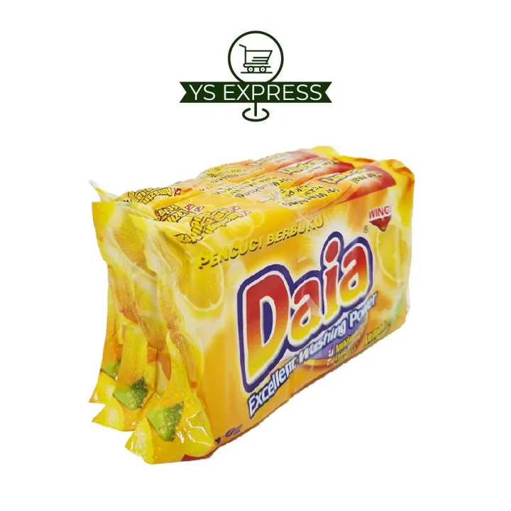 Daia Laundry Bar Soap 3'S X 150G Lemon Citrus Power Lazada