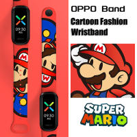 สายรัดข้อมือลายการ์ตูนแฟชั่น,อุปกรณ์เสริมสายรัดข้อมือสำหรับ OPPO Band