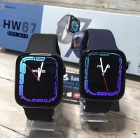 สินค้าพร้อมส่ง จากไทย Smart watch รุ่นล่าสุดปี 2022 Hw67Promax หน้าจอ45mm พร้อมกล่อง เอารูปขึ้นจอได้ เมนูไทย โทรเข้าออกได้ รองรับการแจ้งเตือน