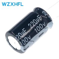 10PCS 100V220UF 13X21mm 220UF 100V 13X21mm Aluminum Electrolytic Capacitors DIP WATTY Electronics