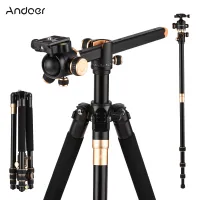 Andoer 72.4in แนวนอนกล้องขาตั้งกล้องยืน Monopod 8กิโลกรัมโหลดกับ360 ° หมุนหัวบอลสำหรับกล้อง DSLR กล้องวีดีโอมาร์ทโฟน